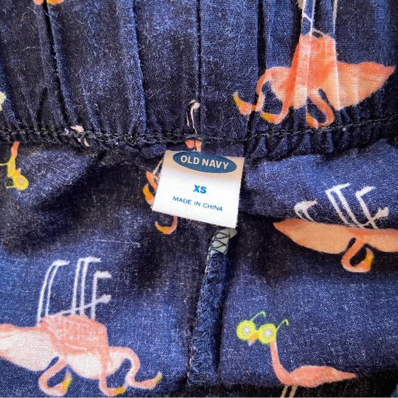 {Old Navy} Flamingo Print Pajama/Sleep Shorts - XS - Picture 4 of 4